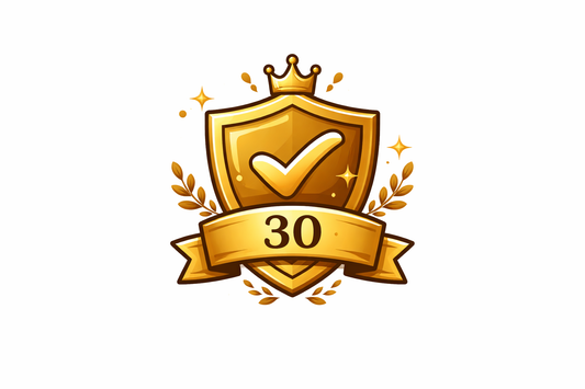 30 Days Warranty